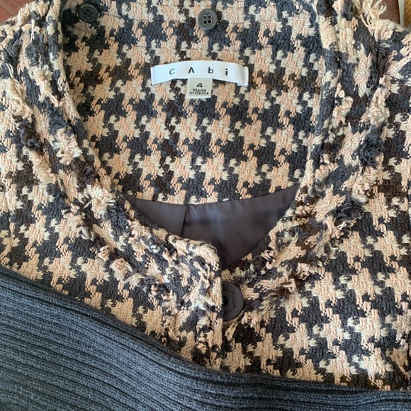 CAbi  |  ‘Houndstooth Mixer’ Jacket! Size 4 - Picture 5 of 6
